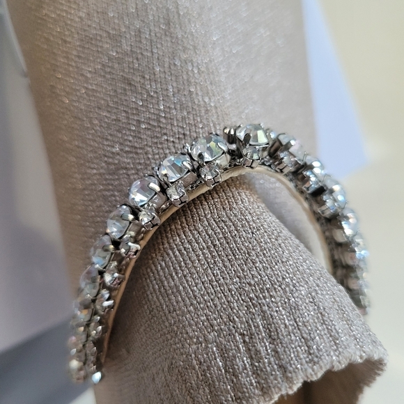 Jimmy Choo Verona Ballet Pink Metallic Knit Trainers Crystal Embellishment 39 - Picture 6 of 11